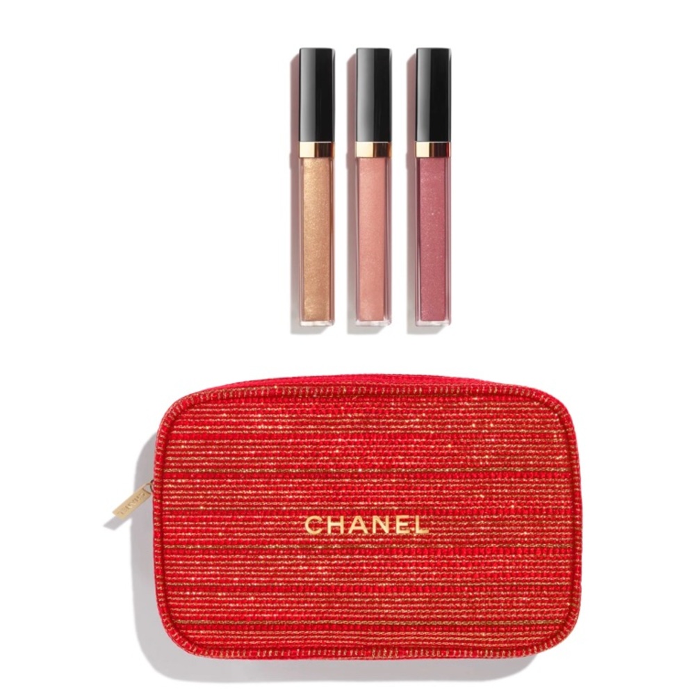 Chanel SHEER GENIUS Lipgloss Trio - Picture 1 of 9